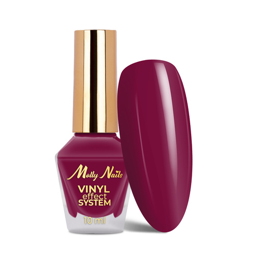 9. Fuchsia Vinyl Effect Molly Nails - Stap 2 Vinyl Effect Color Fuchsia - Caramdia