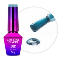 Molly Nails - Topcoat Crystal Glass Blue Ocean - Caramdia