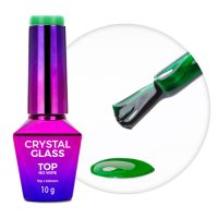 Molly Nails - Topcoat Crystal Glass Green - Caramdia