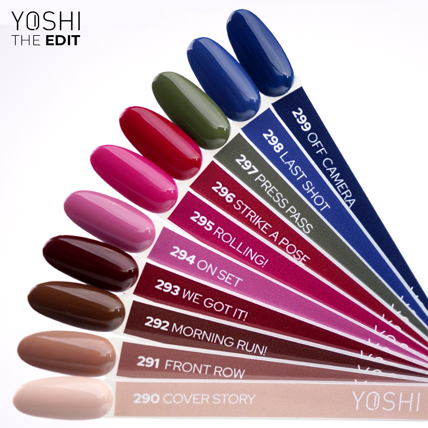 Yoshi Gelpolish - The Edit 290 Cover Story - Caramdia